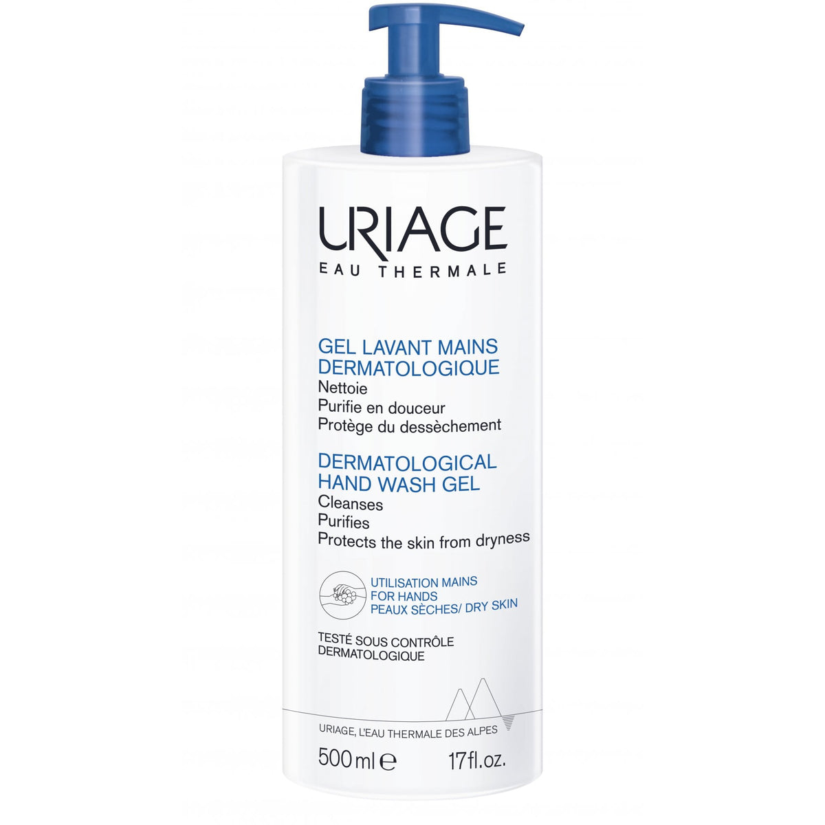 Uriage Dermatological Hand Wash Gel 500ml