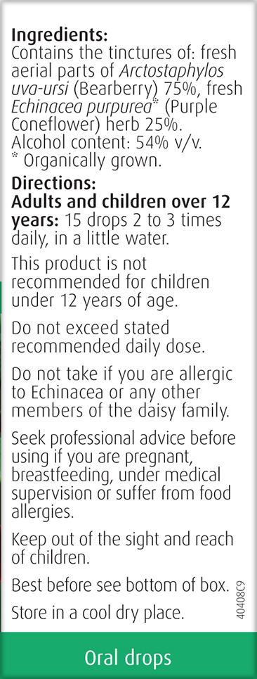 A.Vogel Uva-ursi and Echinacea Oral Drops 50ml