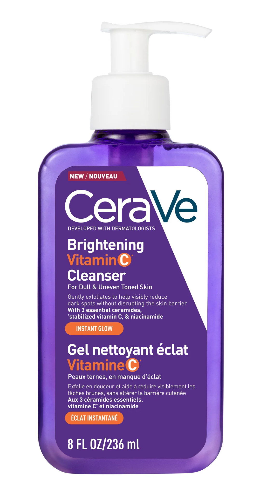 CeraVe Brightening Vitamin C Cleanser 236ml