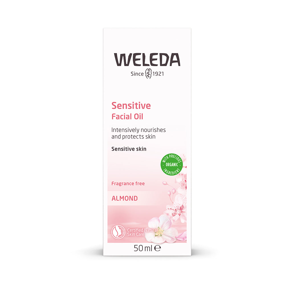 Weleda Almond Soothing Facial Oil 50ml NEW