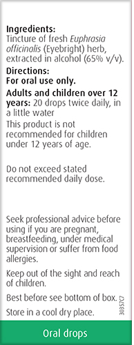 A.Vogel Eyebright Euphrasia Drops 50ml