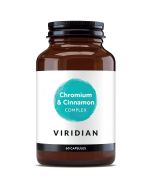 Viridian Chromium & Cinnamon Complex Veg Caps 60caps 