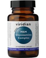 Viridian Glucosamine MSM Complex Veg Caps 30caps 