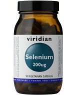Viridian Selenium 200ug Veg Caps 90caps 