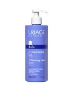 Uriage Soap Free Cleansing Cream For Face, Body And Scalp 500ml