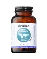 Viridian High Potency Vitamin B12 Veg Caps 60caps 