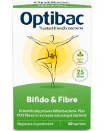 OptiBac Probiotics Bifidobacteria & Fibre 10 Sachets 