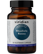 Viridian Rhodiola Rosea Root Veg Caps 30caps 
