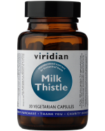 Viridian Milk Thistle Herb & Seed Veg Caps 30caps 