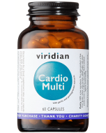 Viridian Cardio Multivitamin Veg Caps 60caps 