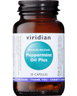 Viridian Peppermint Oil Plus Veg Caps 30caps 