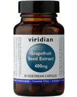 Viridian Grapefruit Seed Extract 400mg Veg Caps 30caps 