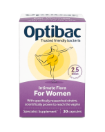 OptiBac Probiotics For Women Intimate Flora 30 Capsules 