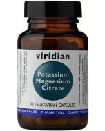 Viridian Potassium Magnesium Citrate Veg Caps 30caps 