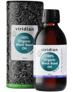 Viridian 100% Organic Black Seed Oil 200ml