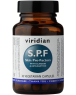 Viridian S.P.F Skin Pro-Factors Veg Caps 30caps 