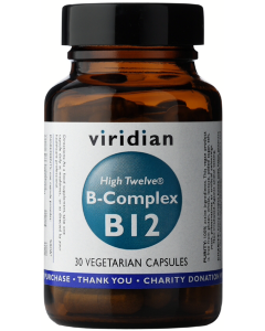 Viridian High Twelve B-Complex Veg Caps 30caps 