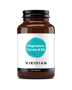 Viridian Magnesium Citrate with Vitamin B6 Veg Caps 90caps 