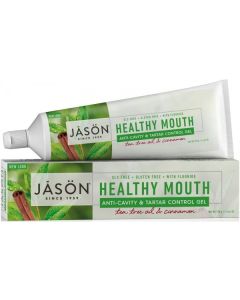 Jason Healthy Mouth Tartar Control Anti-Cavity Toothpaste Plus CoQ10 Gel 170g