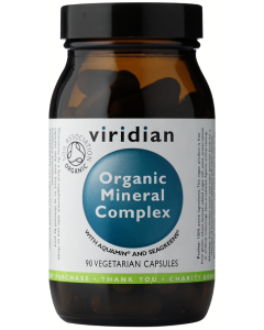 Viridian Organic Mineral Complex Veg Caps 90caps 
