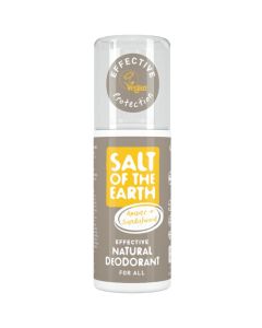 Salt of the earth Amber & Sandalwood Deodorant Spray 100ml 