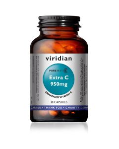 Viridian Extra C 950mg Veg Caps 30caps