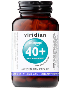 Viridian Synerbio 40+ Veg Caps 60caps