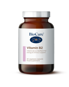 Biocare Vitamin B2 30 Veg Capsules