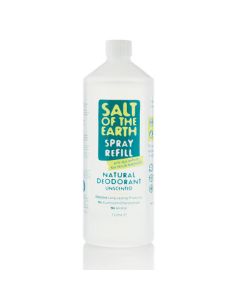 Salt of the Earth Deodorant Unscented Refill 1 litre