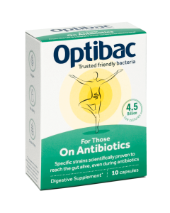 OptiBac Probiotics For Those On Antibiotics 10 Capsules 