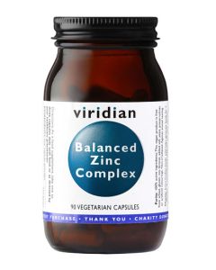 Viridian Balanced Zinc Complex Veg Caps 90caps