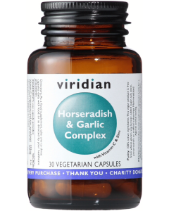 Viridian Horseradish and Garlic Complex Veg Caps 30caps 