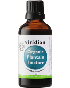 Viridian Organic Plantain tincture 50ml