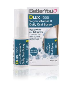 BetterYou DLux1000 Vegan Vitamin D Daily Oral Spray 15ml 