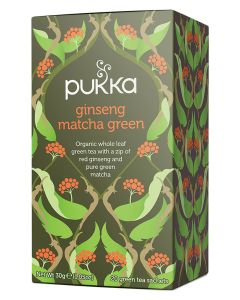Pukka Ginseng Matcha Green Tea x 20 teabags