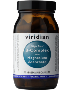 Viridian High Five B-Complex with Magnesium Ascorbate Veg Caps 90caps 