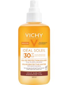 Vichy Ideal Soleil Solar Protective Water - Enhanced Tan SPF30, 200ml