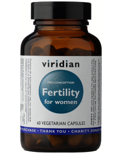 Viridian Fertility for Women PRO CONCEPTION Veg Caps 60caps