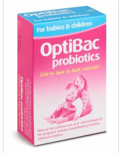 OptiBac Probiotics For Babies & Children (For Your Child's Health) 30 Sachets 