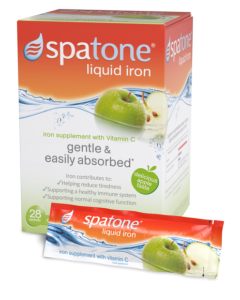 Spatone Apple liquid Iron Supplement with added Vitamin C 28 sachets 