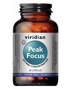 Viridian Peak Focus Veg Caps 6 Caps