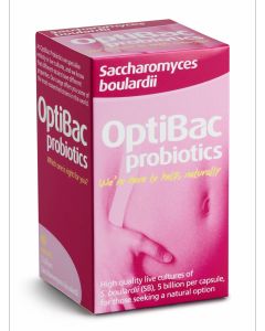 OptiBac Probiotics Saccharomyces Boulardii 40 Capsules