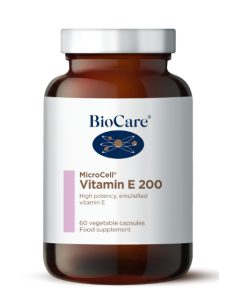 Biocare MicroCell Vitamin E 200 iu 60 Veg Caps