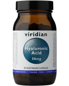 Viridian Hyaluronic Acid 50mg Veg Caps 90caps 
