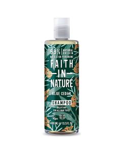 Faith in Nature For Men Blue Cedar Shampoo 400ml