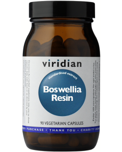 Viridian Boswellia Resin Veg Caps 90caps 