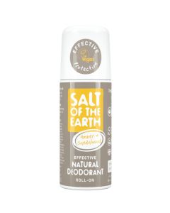 Salt of the earth Amber & Sandalwood Roll-on Deodorant 75ml
