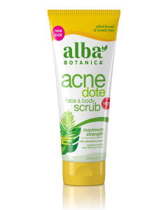 Alba Botanica Acnedote Face & Body Scrub 227g