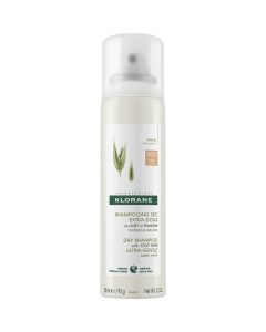 Klorane Oat Milk Dry Shampoo Spray for Brown to Dark Hair 150ml