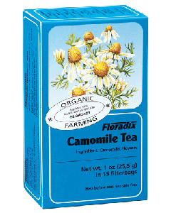 Floradix Camomile Organic Herbal Tea 15 filterbags 